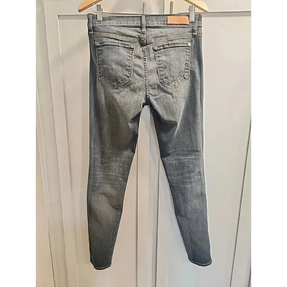 Baldwin The Ten Skinny Jeans Women's 8" Rise Distressed Sz 29 - Picture 2 of 9